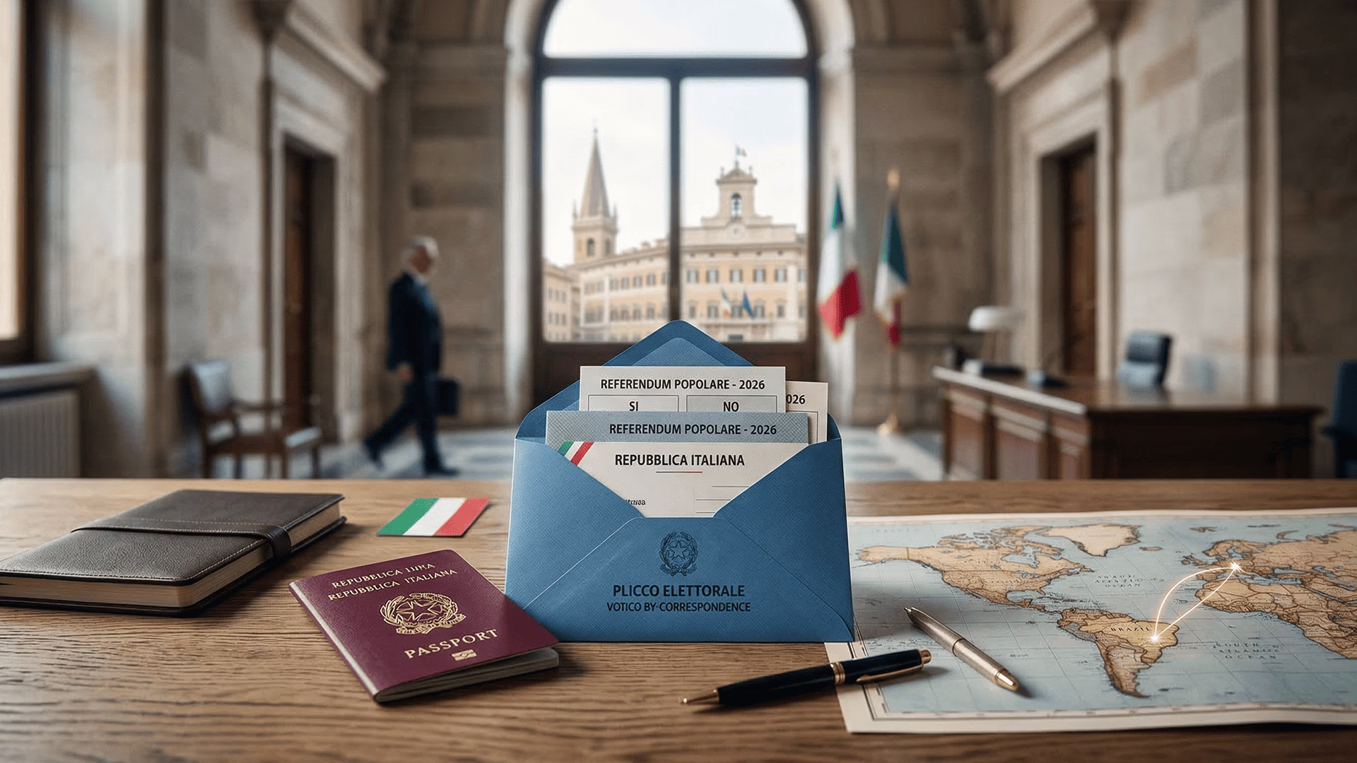 Referendo na Itália 2026: como funciona o voto dos cidadãos italianos no exterior